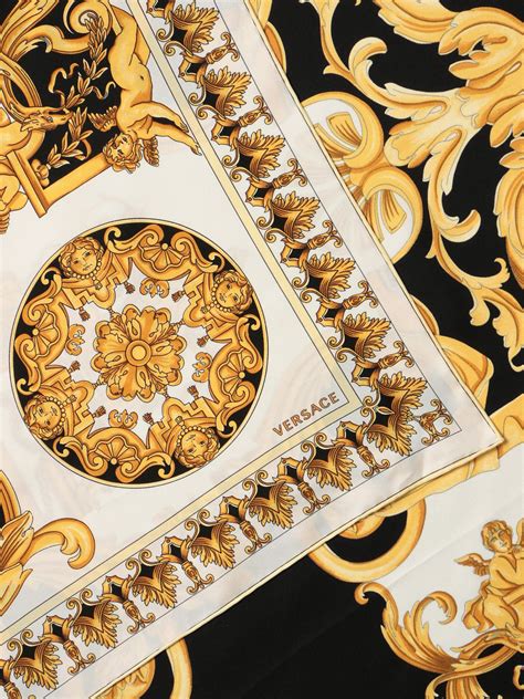 foulard versace dorati|versace seidentücher.